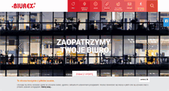 Desktop Screenshot of biurex.com.pl